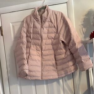 Time and Tru Light Pink Puffer Jacket